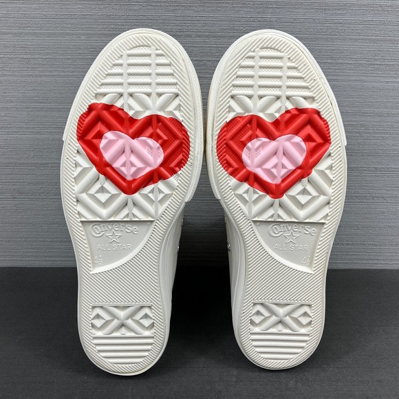 Size 6.5 - Womens Chuck Taylor All Star Lift Platform High 'Y2K Heart' A09114C - Picture 6 of 8
